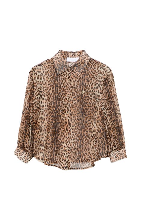 Camicia con stampa ROBERTO CAVALLI KIDS | CGP26160CAMF1